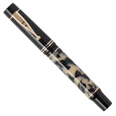 Gioia Alleria Fountain Pen - Tramonto Black Tortoise GT