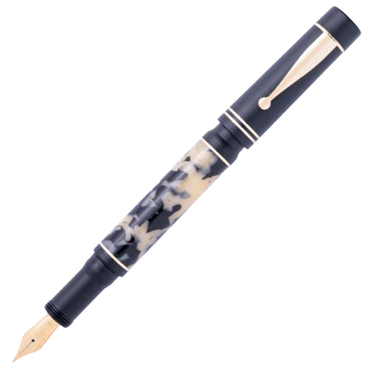 Gioia Alleria Fountain Pen - Tramonto Sand Black Tortoise GT