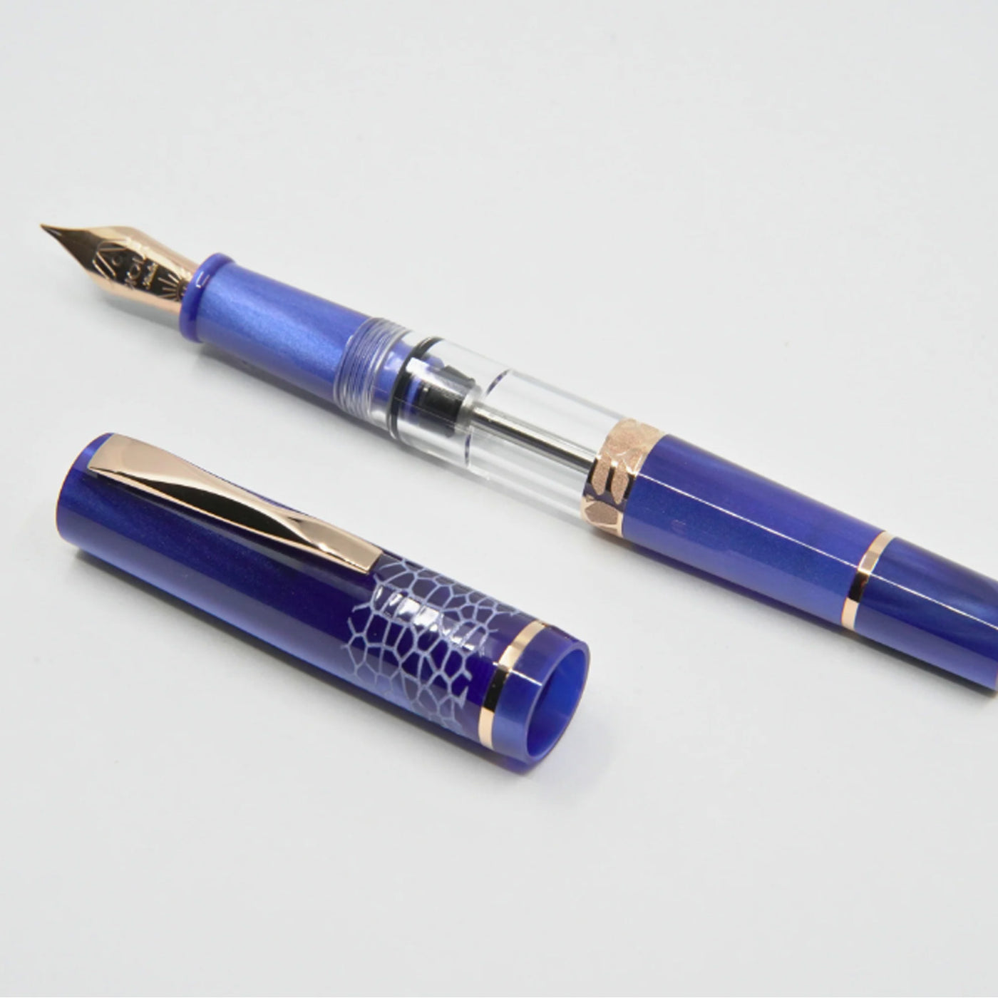Gioia Luminosa Fountain Pen - Blue RGT