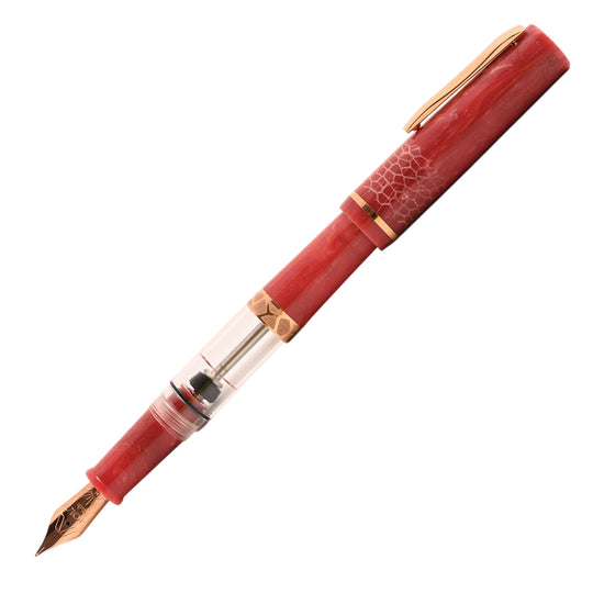 Gioia Luminosa Fountain Pen - Coral RGT
