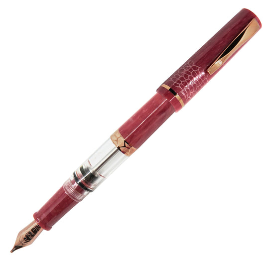 Gioia Luminosa Fountain Pen - Coral RGT