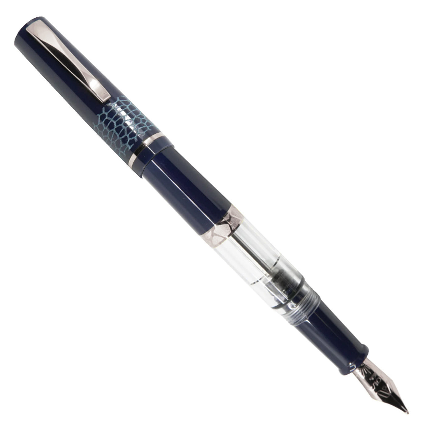 Gioia Luminosa Fountain Pen - Deep Blue CT