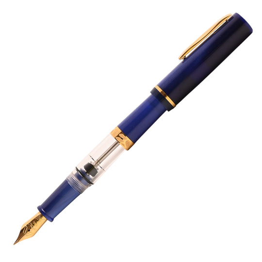 Gioia Luminosa Fountain Pen - Deep Blue GT