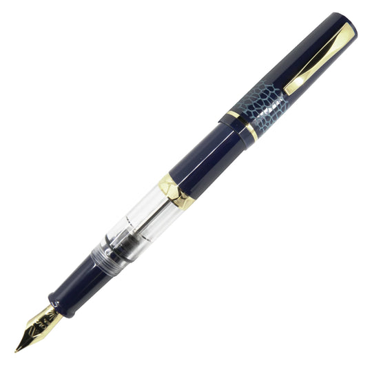 Gioia Luminosa Fountain Pen - Deep Blue GT