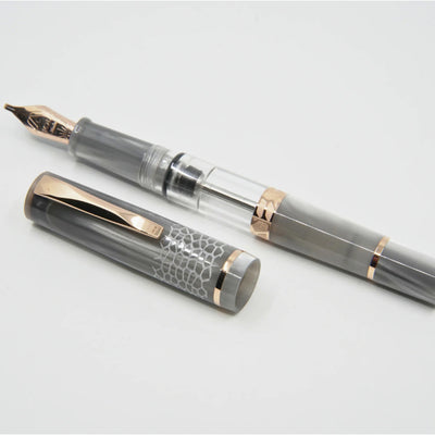 Gioia Luminosa Fountain Pen - Grigio Perla RGT