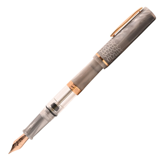 Gioia Luminosa Fountain Pen - Grigio Perla RGT