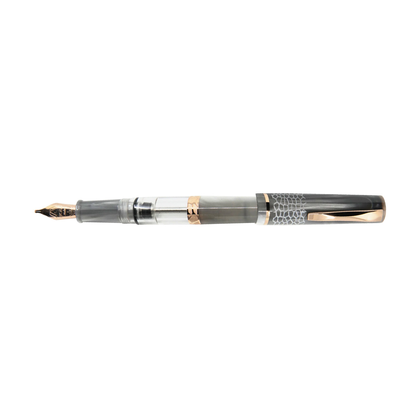 Gioia Luminosa Fountain Pen - Grigio Perla RGT