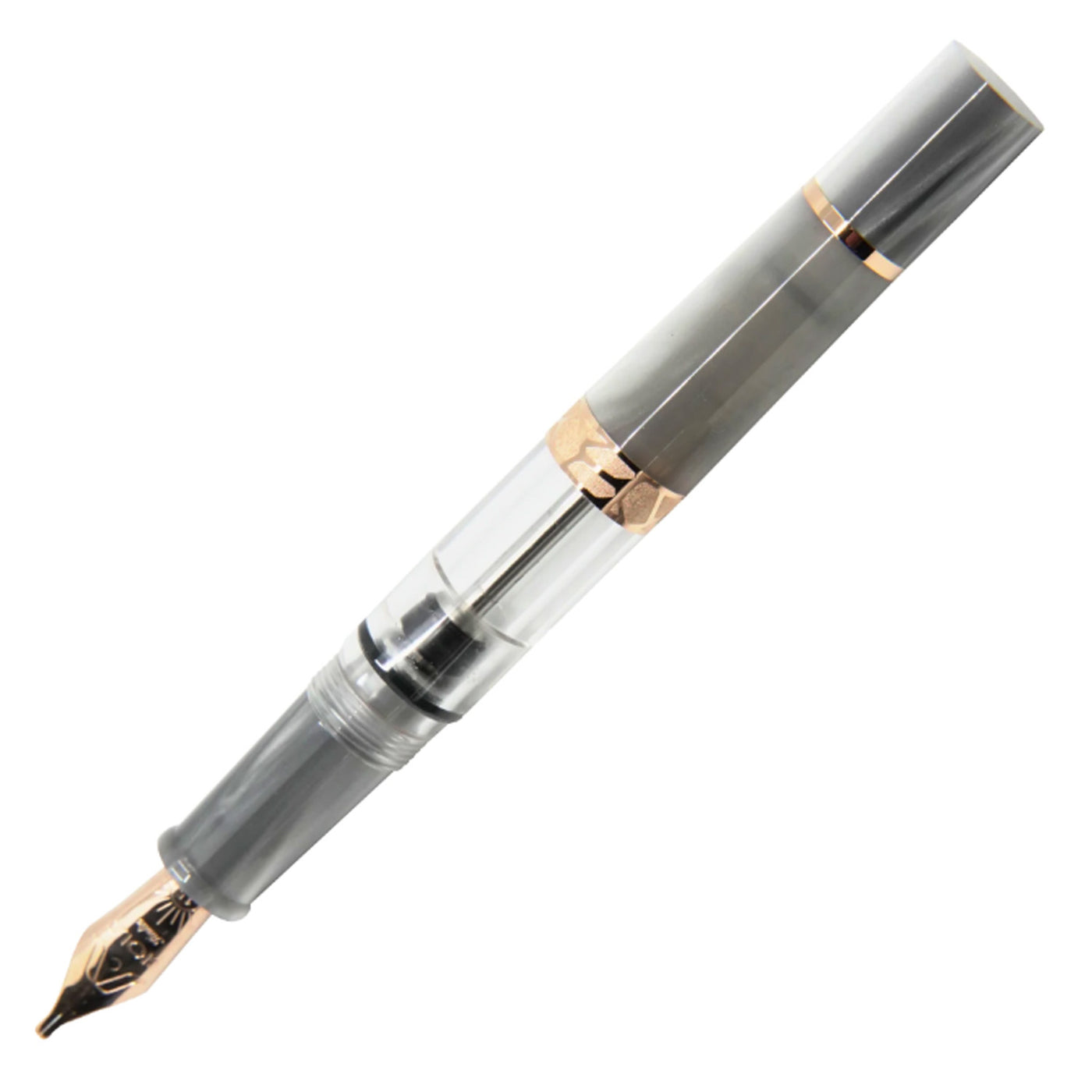 Gioia Luminosa Fountain Pen - Grigio Perla RGT
