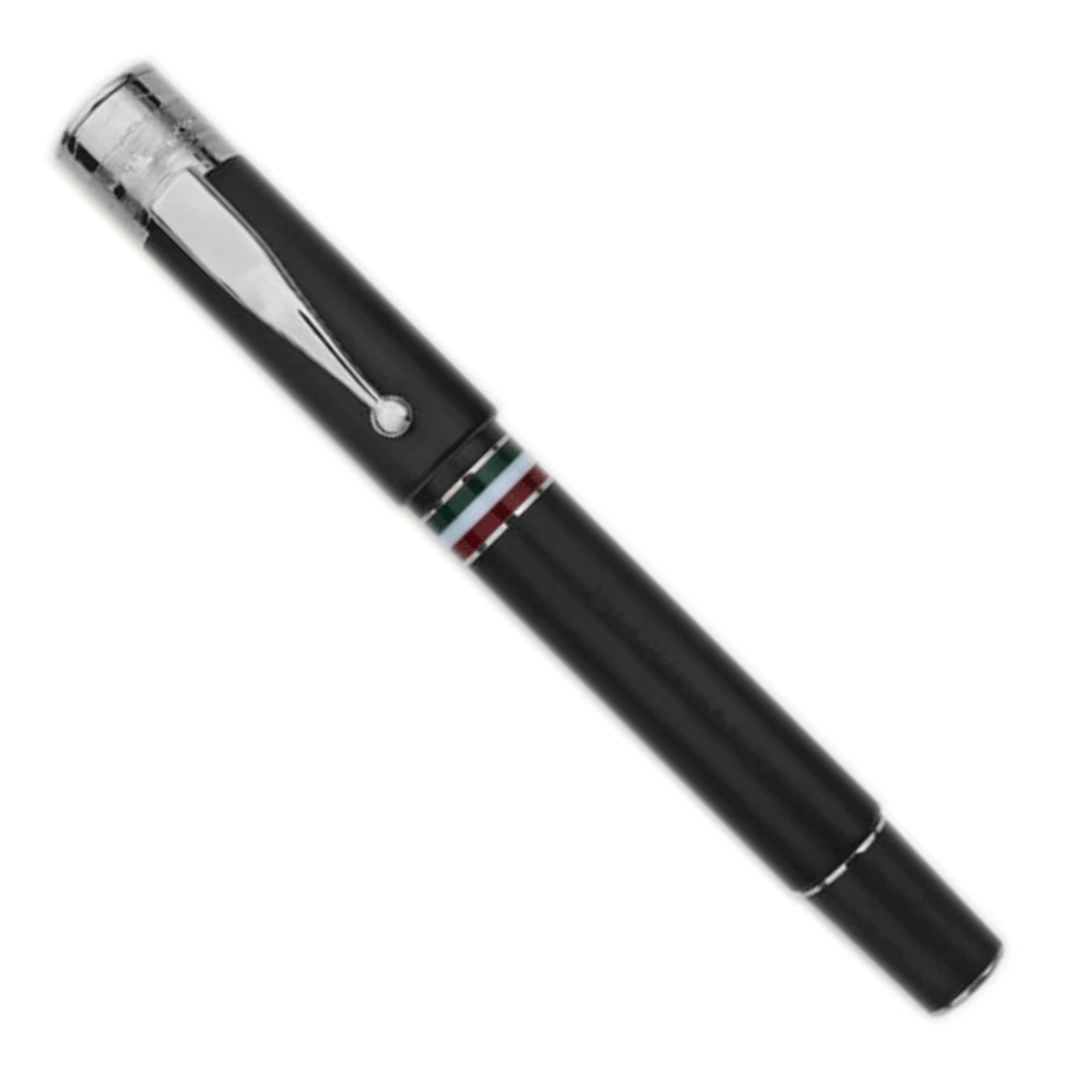 Gioia Partenope Fountain & Roller Ball Pen - Black Sand CT