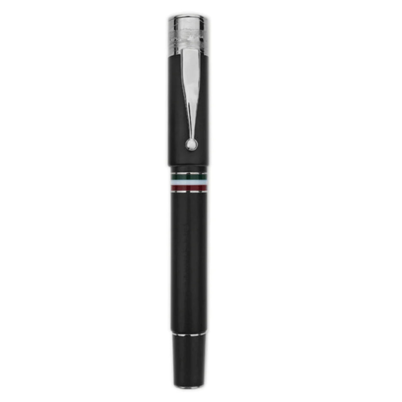 Gioia Partenope Fountain & Roller Ball Pen - Black Sand CT