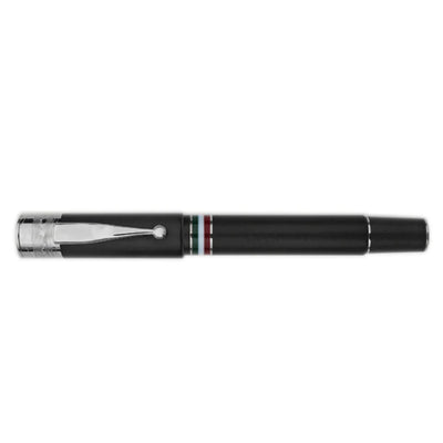 Gioia Partenope Fountain & Roller Ball Pen - Black Sand CT