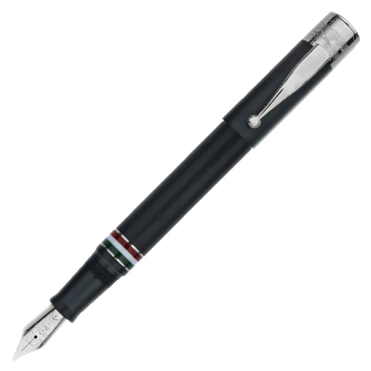 Gioia Partenope Fountain & Roller Ball Pen - Black Sand CT