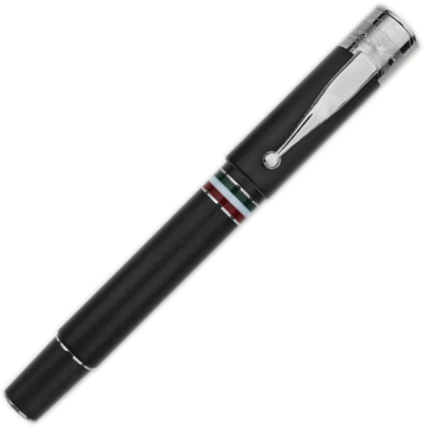 Gioia Partenope Fountain & Roller Ball Pen - Black Sand CT
