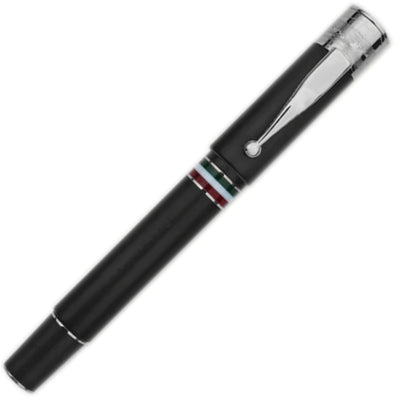 Gioia Partenope Fountain & Roller Ball Pen - Black Sand CT