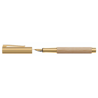 Graf Von Faber-Castell Bloom Fountain Pen - Hornbeam Wood GT