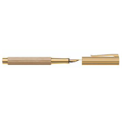 Graf Von Faber-Castell Bloom Fountain Pen - Hornbeam Wood GT