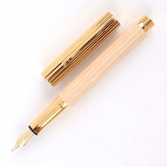Graf Von Faber-Castell Bloom Fountain Pen - Hornbeam Wood GT