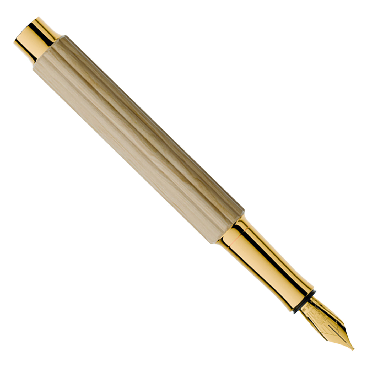Graf Von Faber-Castell Bloom Fountain Pen - Hornbeam Wood GT
