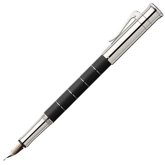 Graf Von Faber-Castell Classic Anello Fountain Pen - Ebony