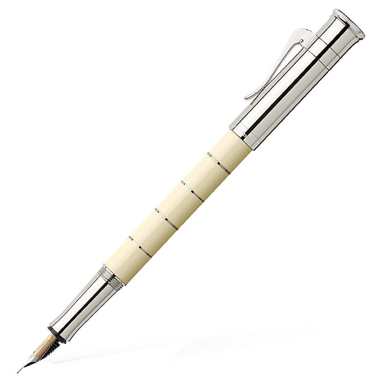 Graf Von Faber-Castell Classic Anello Fountain Pen - Ivory