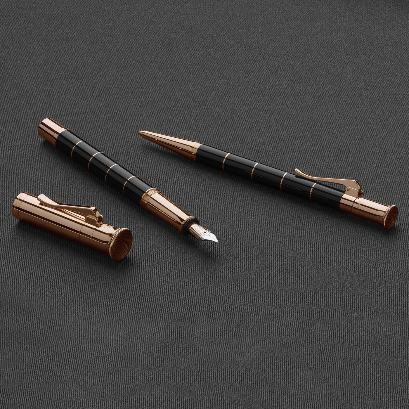 Graf Von Faber-Castell Classic Anello Fountain Pen - Rosegold 11