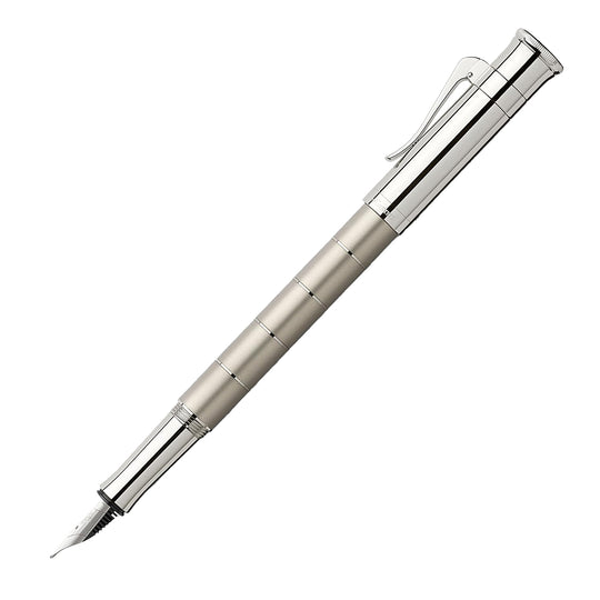 Graf Von Faber-Castell Classic Anello Fountain Pen - Titanium