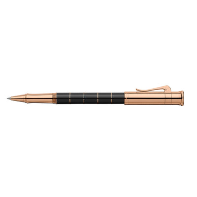 Graf Von Faber-Castell Classic Anello Roller Ball Pen - Black Rosegold 3