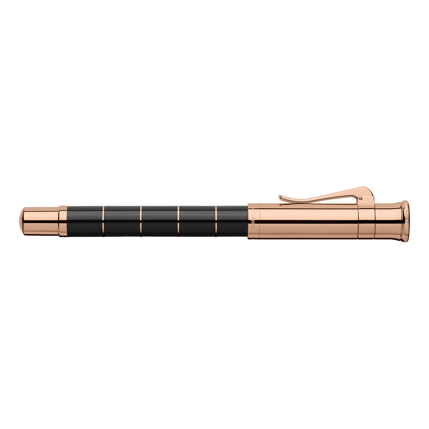 Graf Von Faber-Castell Classic Anello Roller Ball Pen - Black Rosegold 13