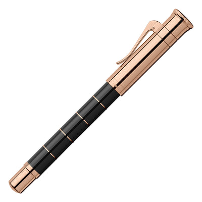 Graf Von Faber-Castell Classic Anello Roller Ball Pen - Black Rosegold 6