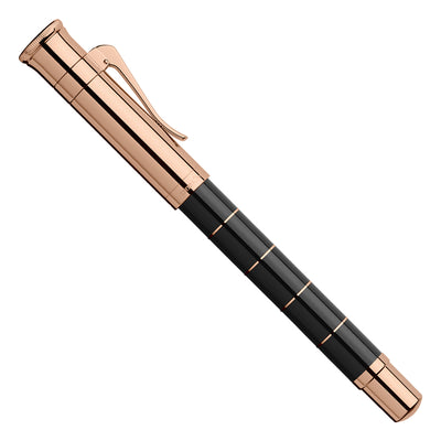 Graf Von Faber-Castell Classic Anello Roller Ball Pen - Black Rosegold 7