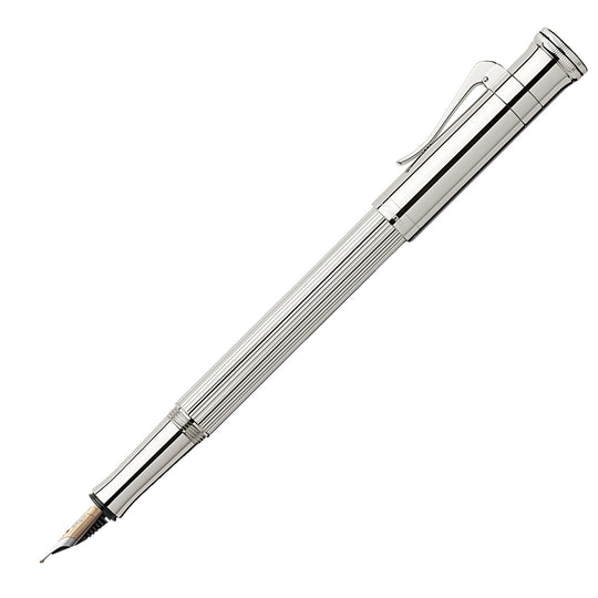 Graf Von Faber-Castell Classic Fountain Pen - Sterling Silver