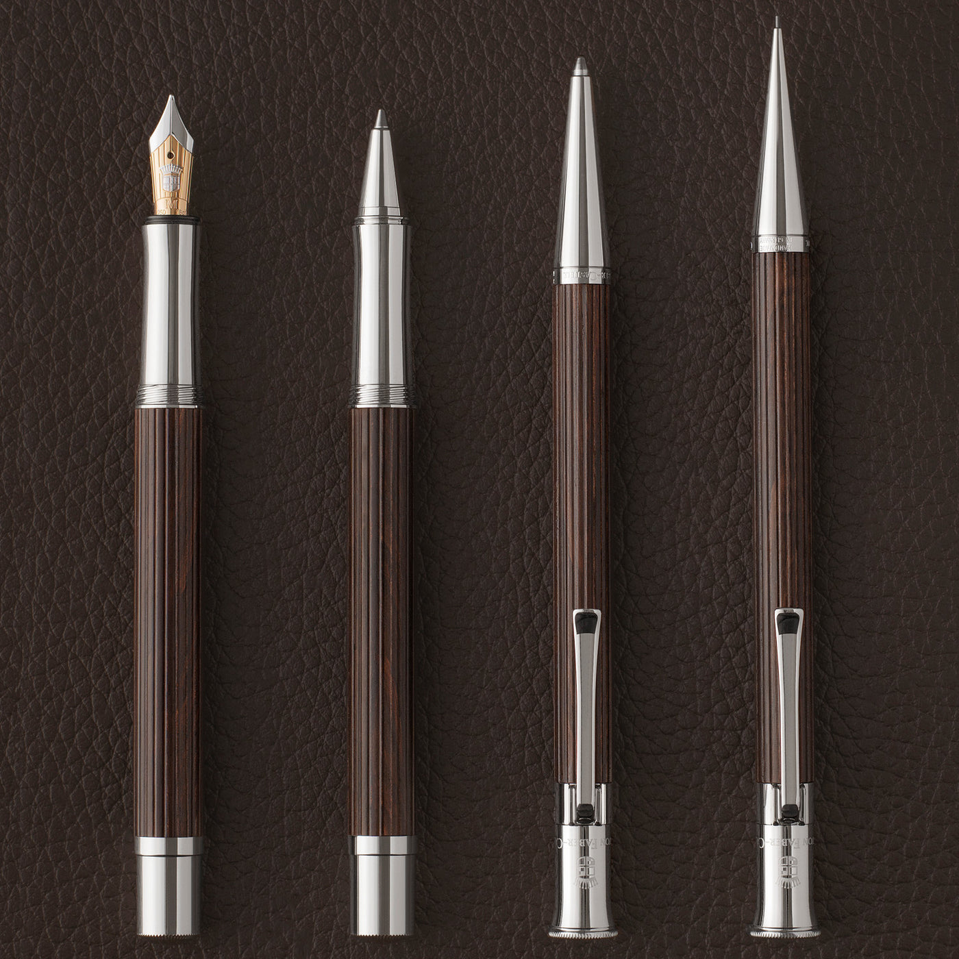 Graf Von Faber-Castell Classic Roller Ball Pen - Grenadilla