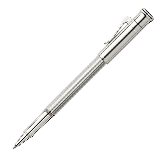 Graf Von Faber-Castell Classic Roller Ball Pen - Sterling Silver