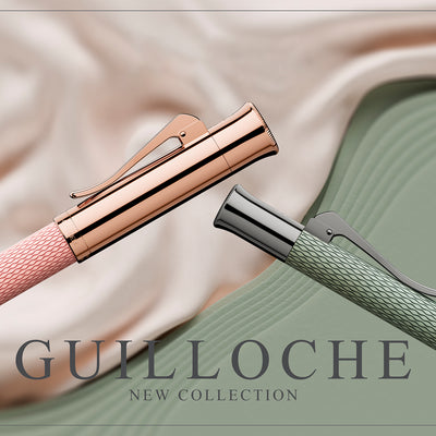 Graf Von Faber-Castell Guilloche Ball Pen - Sage Green