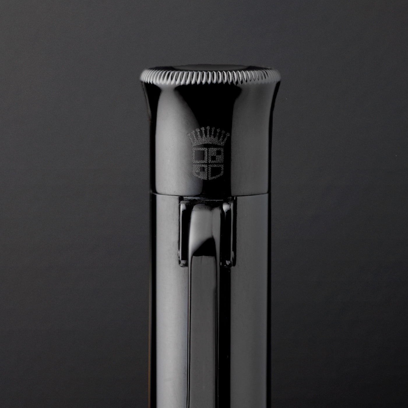 Graf Von Faber-Castell Guilloche Black Edition Fountain Pen - Anthracite 14