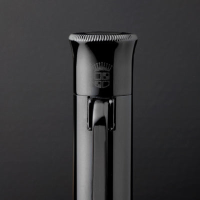 Graf Von Faber-Castell Guilloche Black Edition Fountain Pen - Anthracite 14