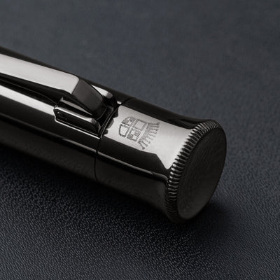 Graf Von Faber-Castell Guilloche Black Edition Fountain Pen - Anthracite 15