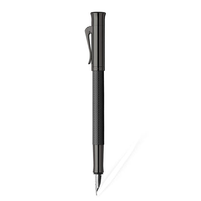 Graf Von Faber-Castell Guilloche Black Edition Fountain Pen - Anthracite 2