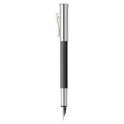 Graf Von Faber-Castell Guilloche Black Edition Fountain Pen - Anthracite