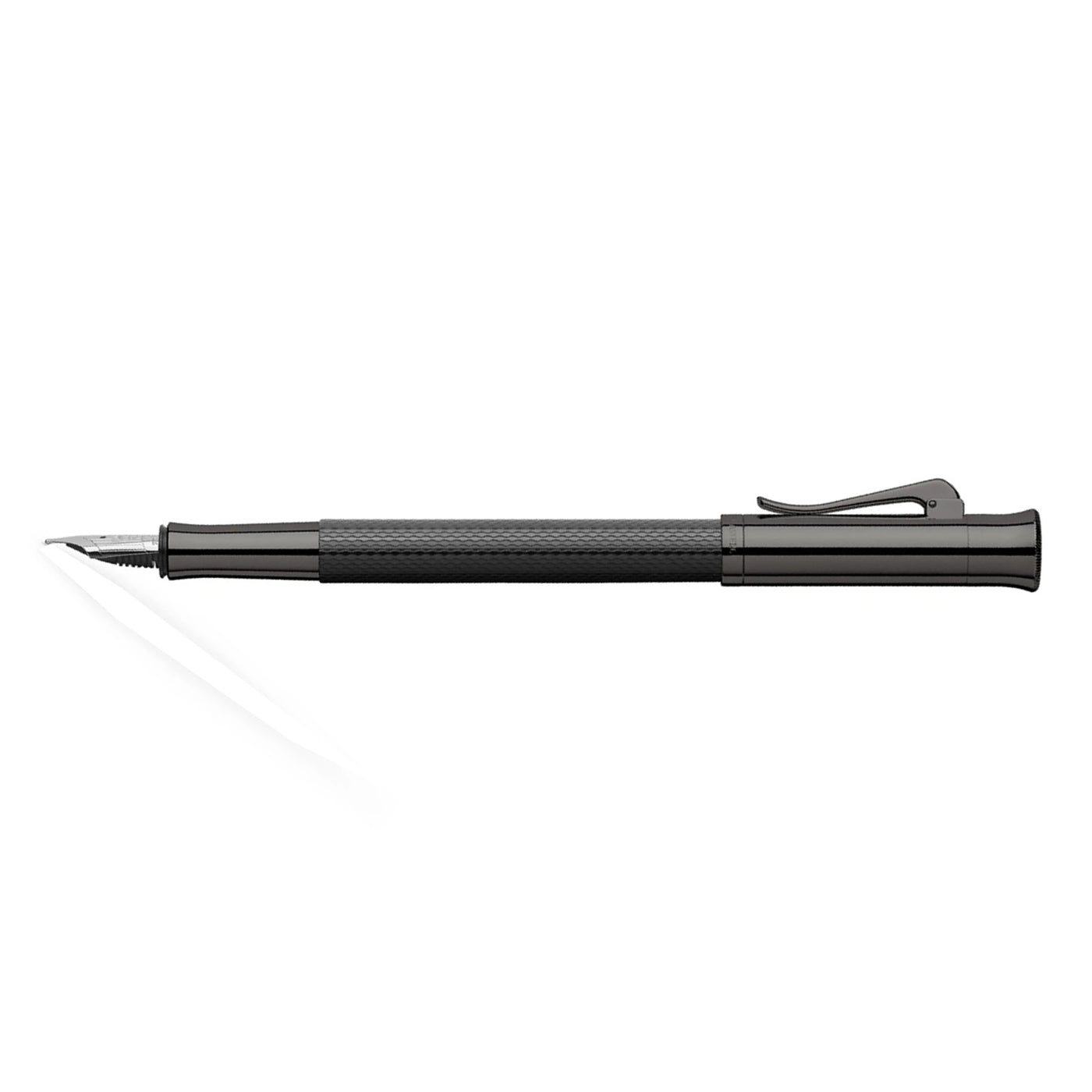 Graf Von Faber-Castell Guilloche Black Edition Fountain Pen - Anthracite 3