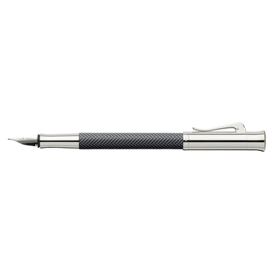 Graf Von Faber-Castell Guilloche Black Edition Fountain Pen - Anthracite