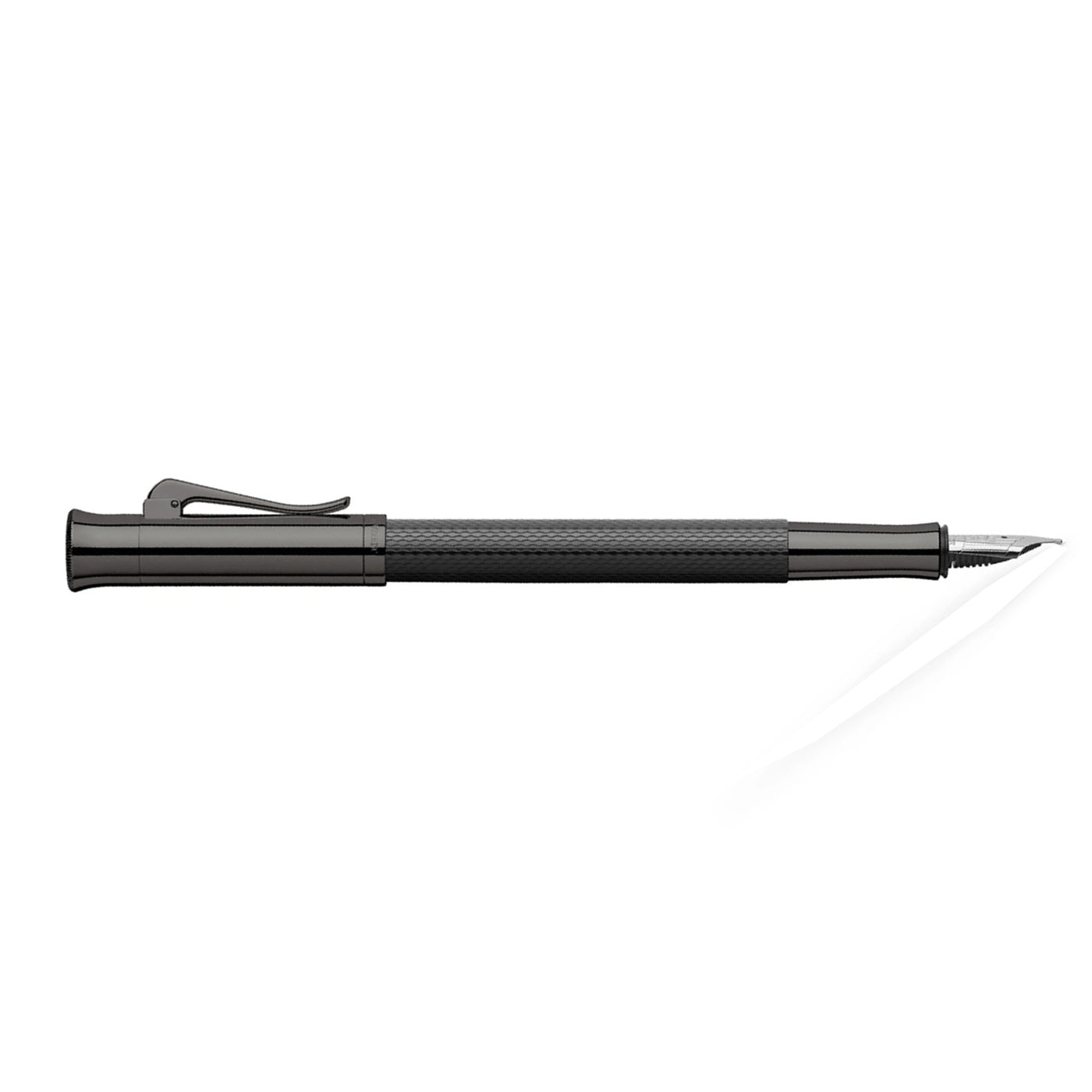 Graf Von Faber-Castell Guilloche Black Edition Fountain Pen - Anthracite 4