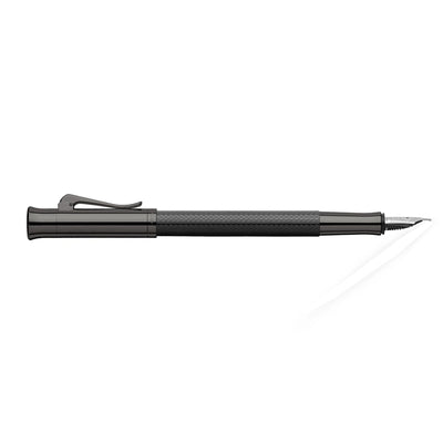 Graf Von Faber-Castell Guilloche Black Edition Fountain Pen - Anthracite 4