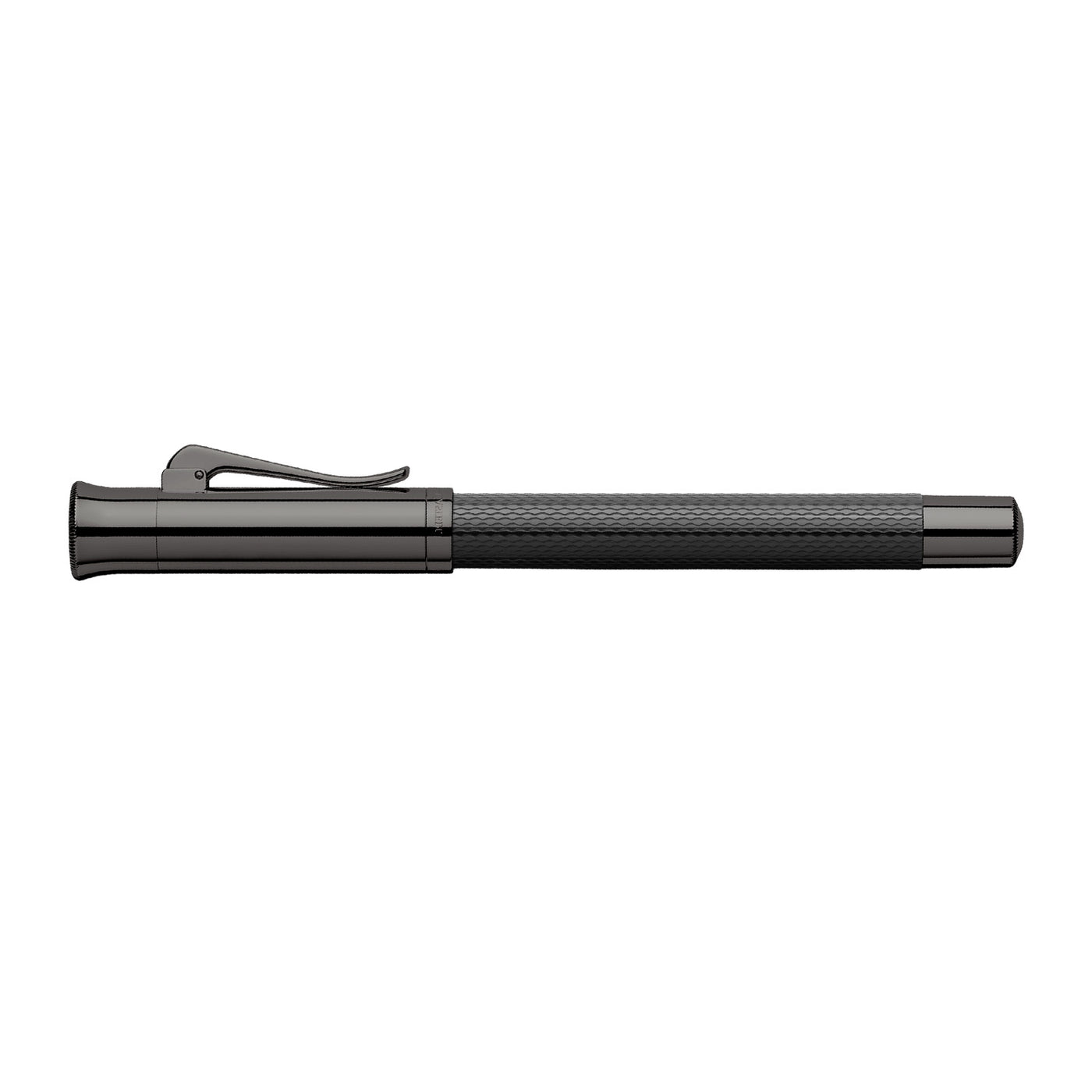 Graf Von Faber-Castell Guilloche Black Edition Fountain Pen - Anthracite 8
