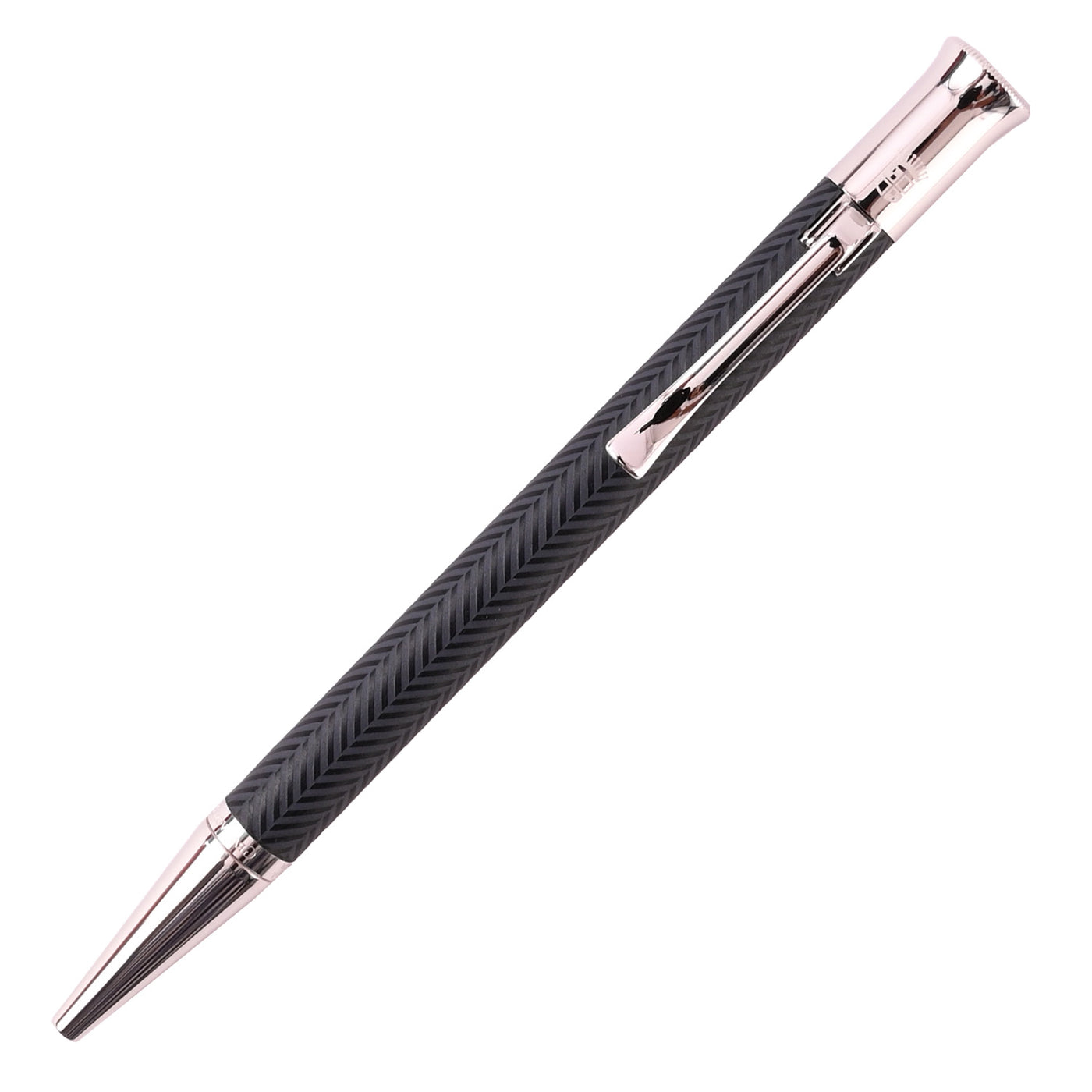 Graf Von Faber-Castell Guilloche Cisele Ball Pen - Anthracite 1