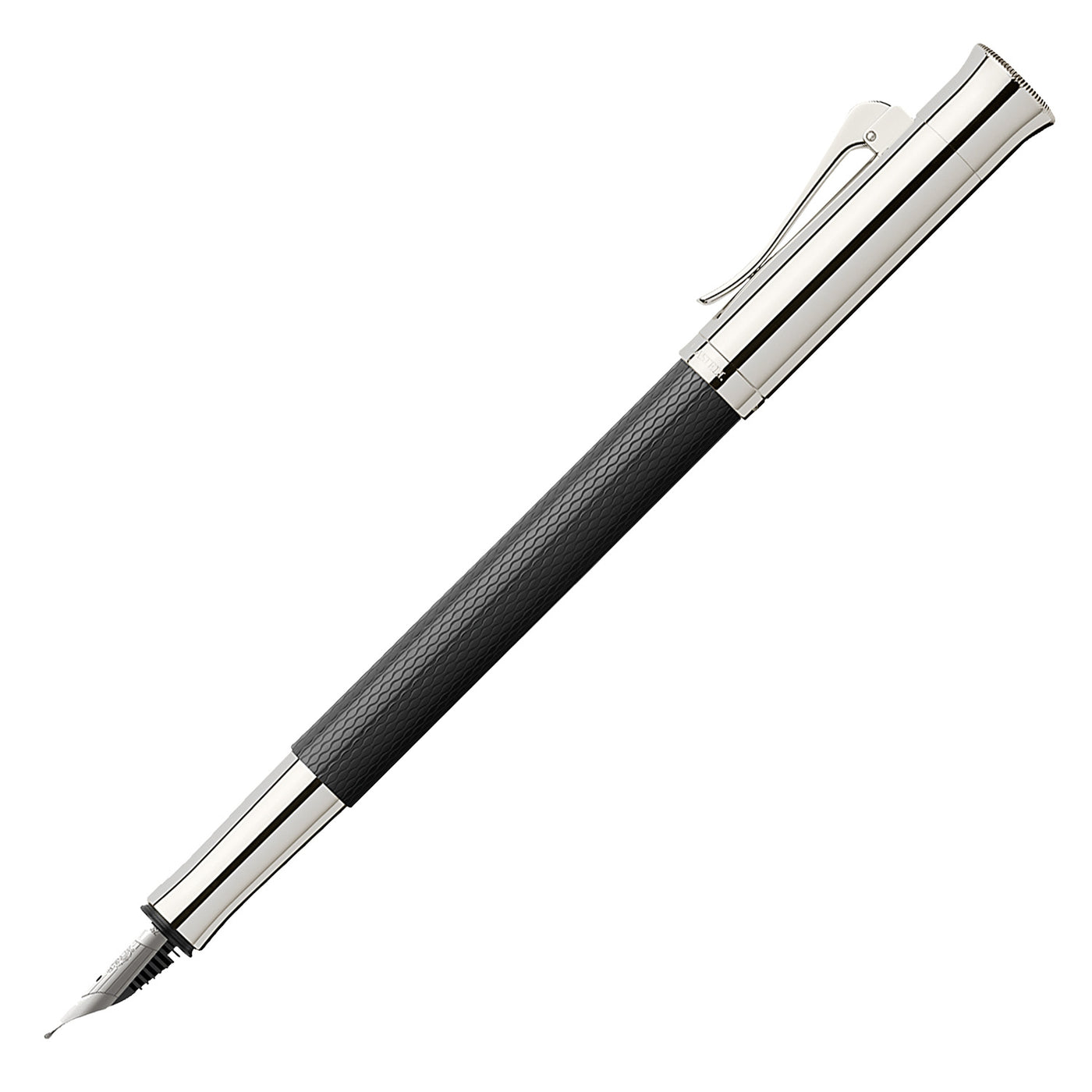 Graf Von Faber-Castell Guilloche Fountain Pen - Black