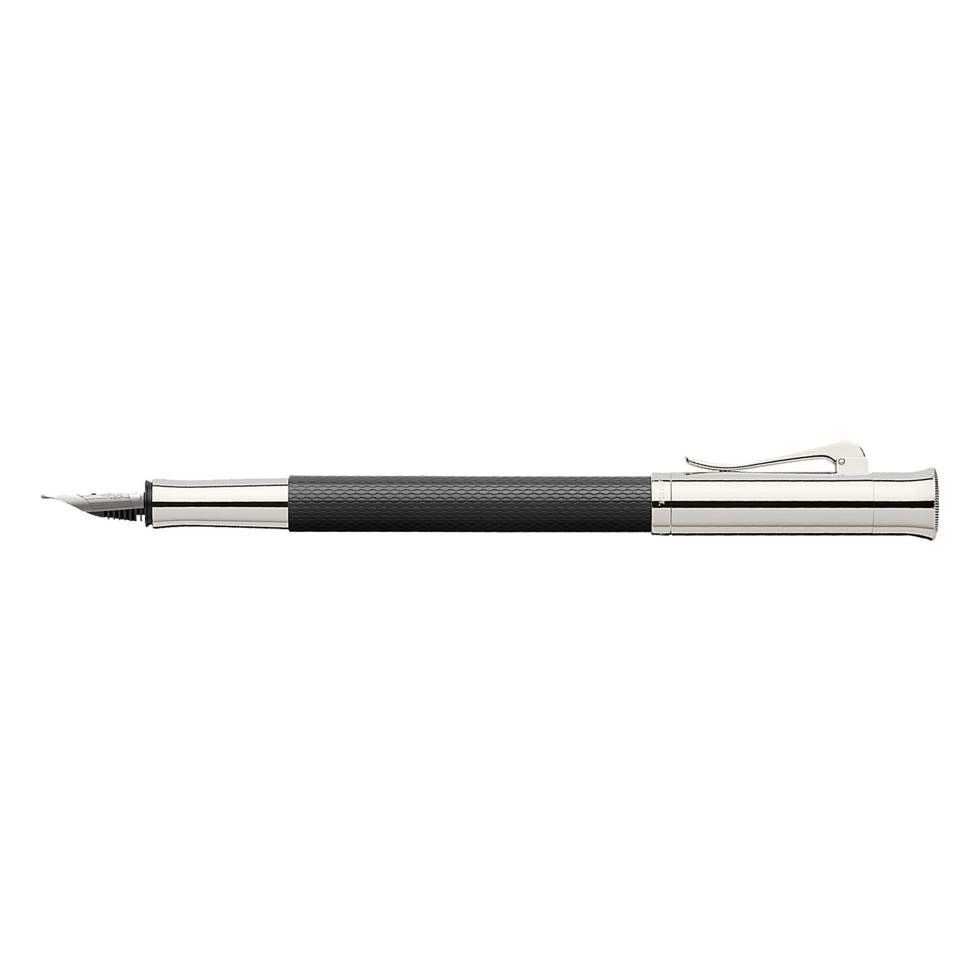 Graf Von Faber-Castell Guilloche Fountain Pen - Black