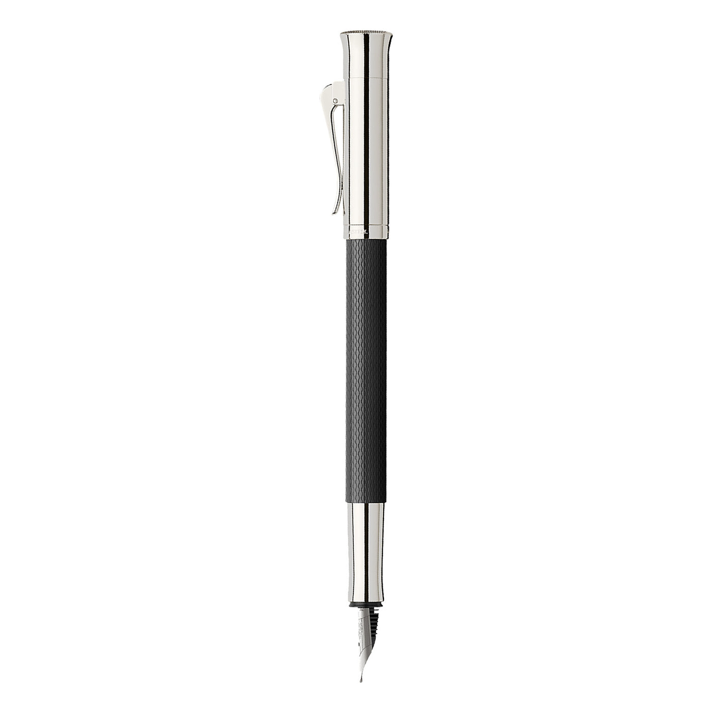 Graf Von Faber-Castell Guilloche Fountain Pen - Black