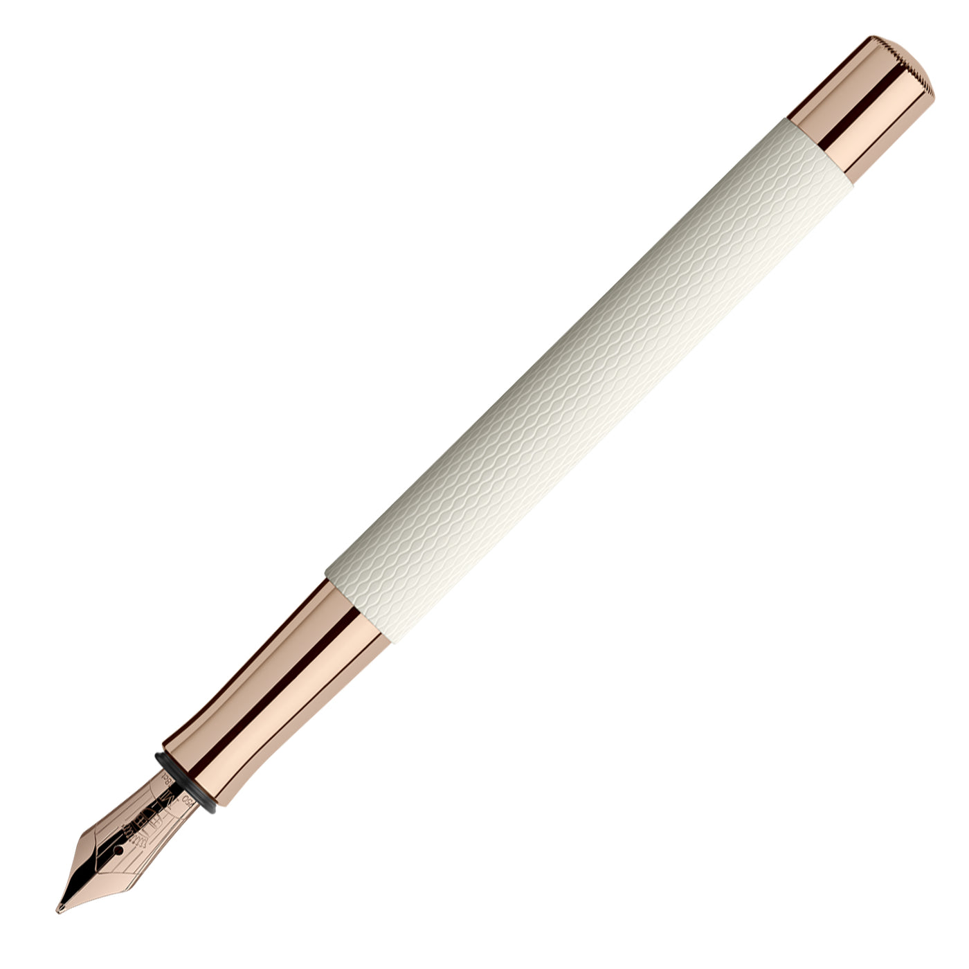 Graf Von Faber-Castell Guilloche Fountain Pen - Champagne Blush