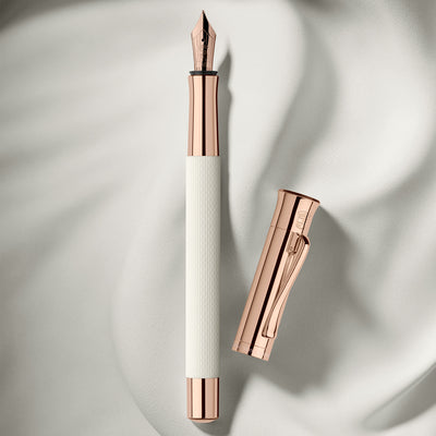 Graf Von Faber-Castell Guilloche Fountain Pen - Champagne Blush